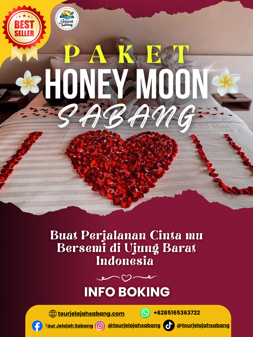 poster Paket honeymoon